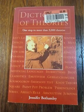 Dictionary of Theories by Jennifer Bothamley (Trade Paperback)